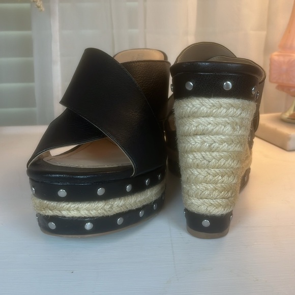 Charles David Leilani Studded Wedge 8 - Picture 3 of 5